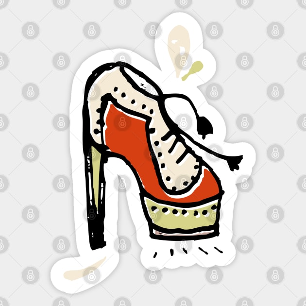 shoes Sticker by ecrimaga